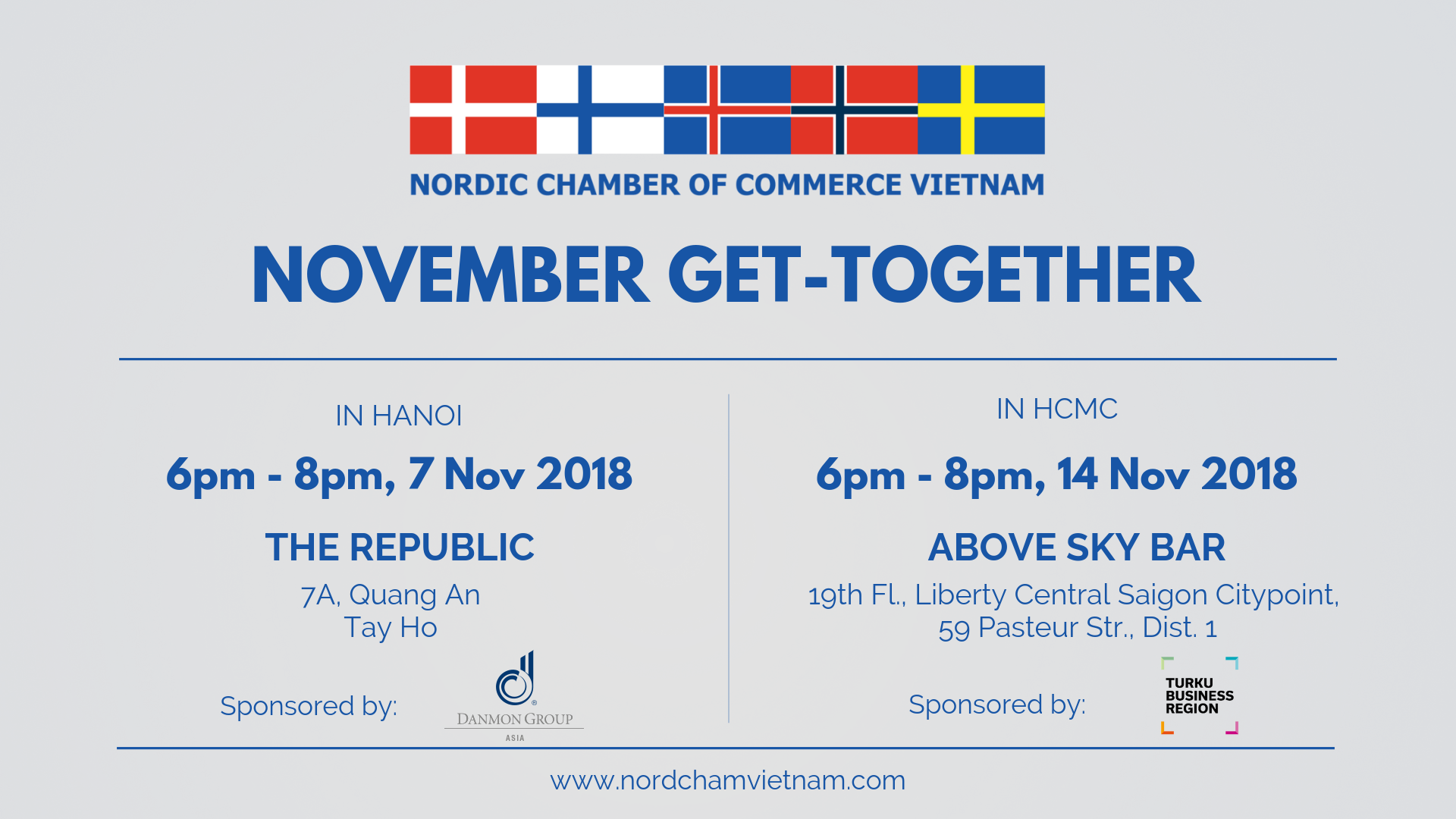 Get-together with Nordcham in Hanoi and HCMC