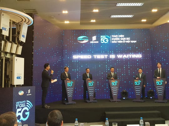 Ericsson and Viettel make first 5G call in Vietnam
