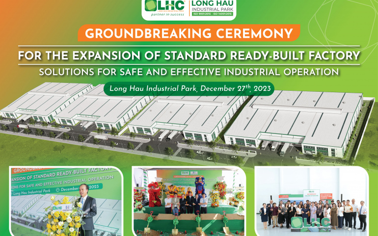 [Member’s news] Long Hau Industrial Park expands ready-built factory of 13,000 square meters